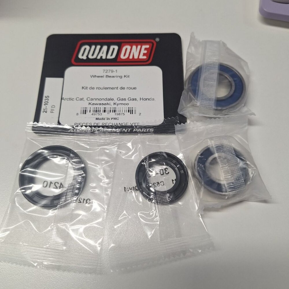 Quad‎ One 7279-1 Wheel Bearing Kit Replacement Arctic Cat Cannondale Gas Honda